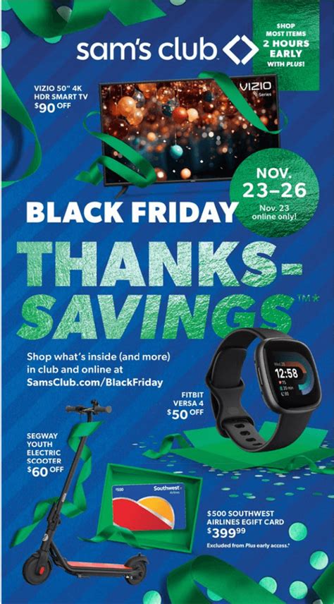 sam's club black friday deals